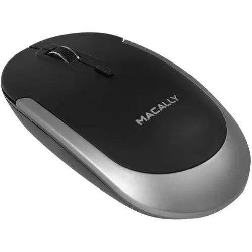 Macally BTDYNAMOUSE Bluetooth Wireless Optical Silent Click Mouse for Mac and PC by MACALLY PERIPHERALS
