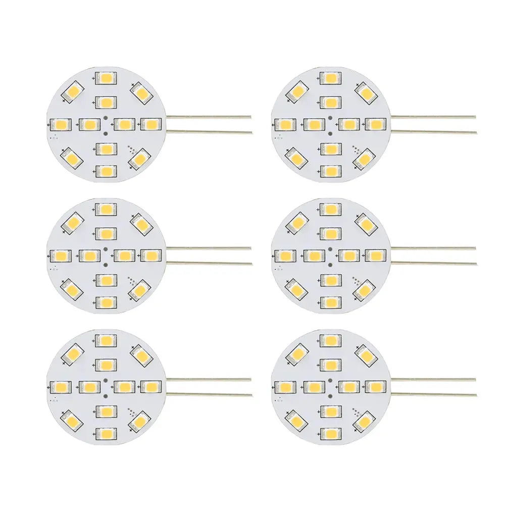 Scandvik 41153 Warm White G4 Bulb 6-Pack for Marine & RV Lighting