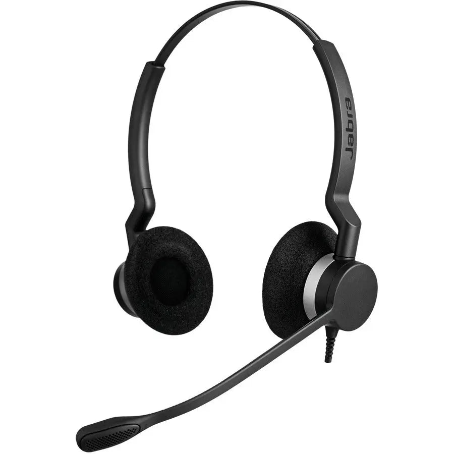 Jabra BIZ 2300 QD Duo Stereo Headset with Noise Cancelling Microphone