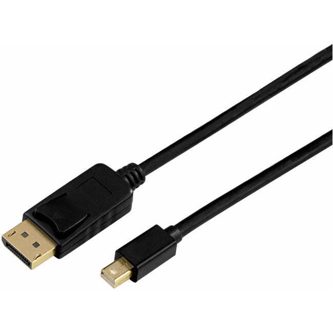 Axiom Mini DisplayPort to DisplayPort Adapter Cable 6ft - Black