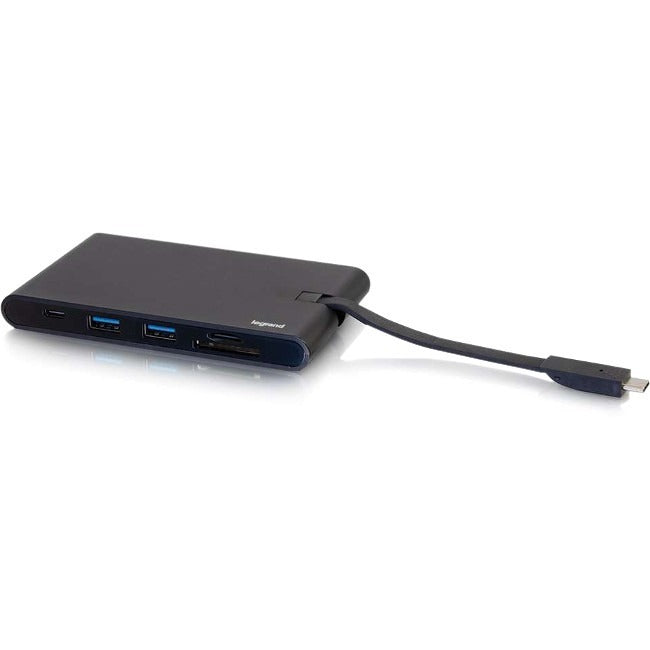 Legrand Group C2G USB C Dock with HDMI, VGA, Ethernet, USB-A, USB-C, SD Card Reader and 100W Power Delivery