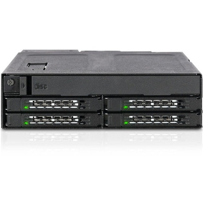 Icy Dock ToughArmor MB604SPO-B 4x 2.5" SATA & SAS SSD/HDD & Slim Optical Drive Enclosure
