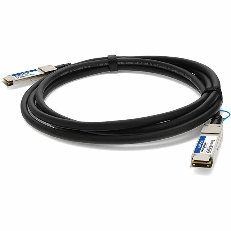 AddOn Mellanox MCP1600-E001E30 Compatible 100GBase-CU QSFP28 Passive Copper Direct Attach Cable, 1 Meter