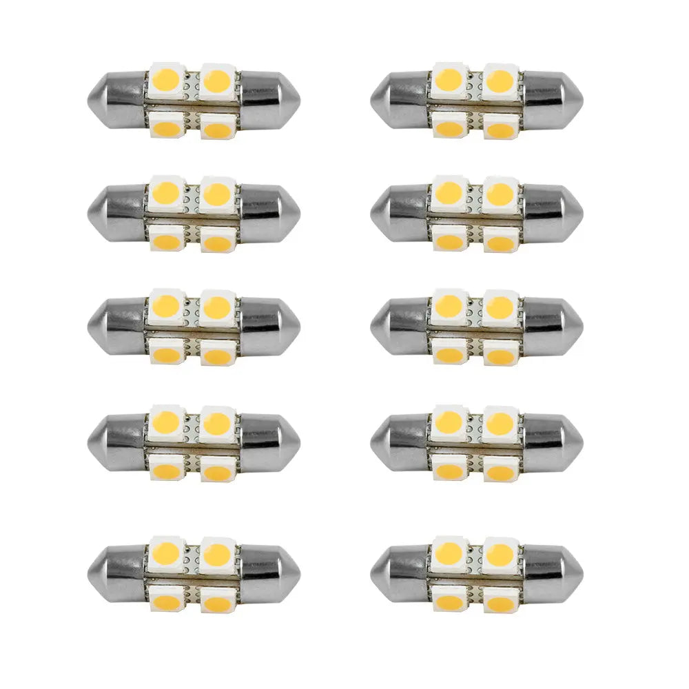 Scandvik 41170 Warm White LED Bulb 10-Pack for Marine and RV Applications