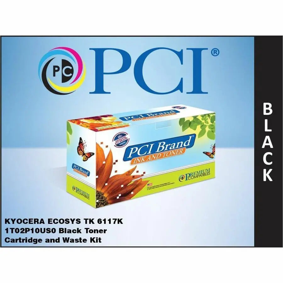 Premium Compatibles Kyocera TK-6117K Black Laser Toner Cartridge for ECOSYS M4125idn & M4132idn