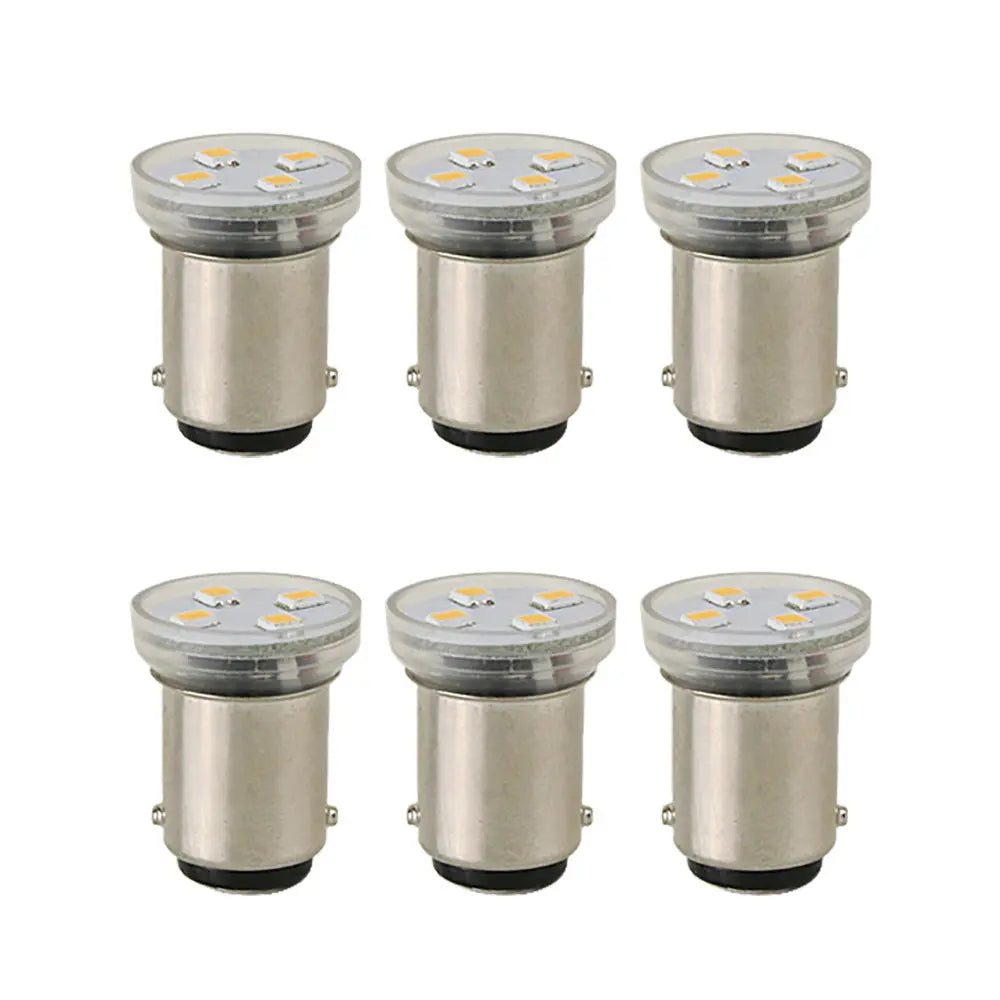 Scandvik 41157 Warm White LED Bulb 6-Pack for Marine & RV Lighting