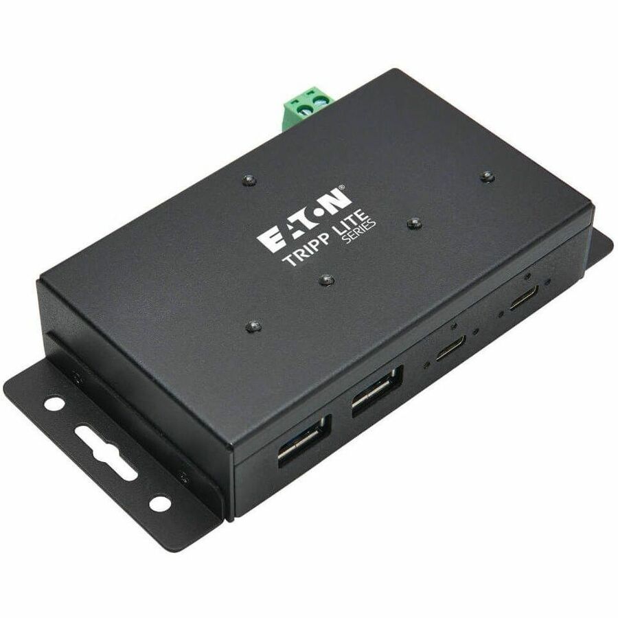 Eaton Tripp Lite Series U460-2A2C-IND Industrial 4-Port USB 3.1 Gen 2 Hub with USB-C and USB-A Ports