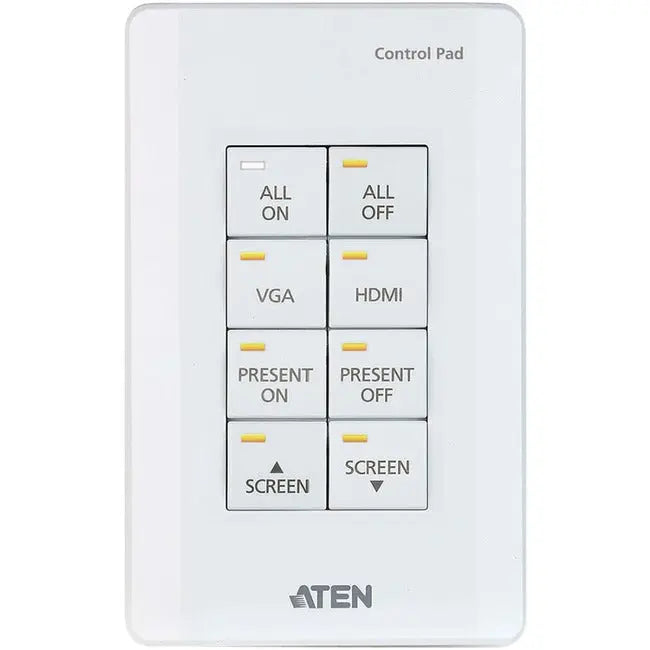 ATEN VK0100 8-Button Control Pad for Room and Classroom Management