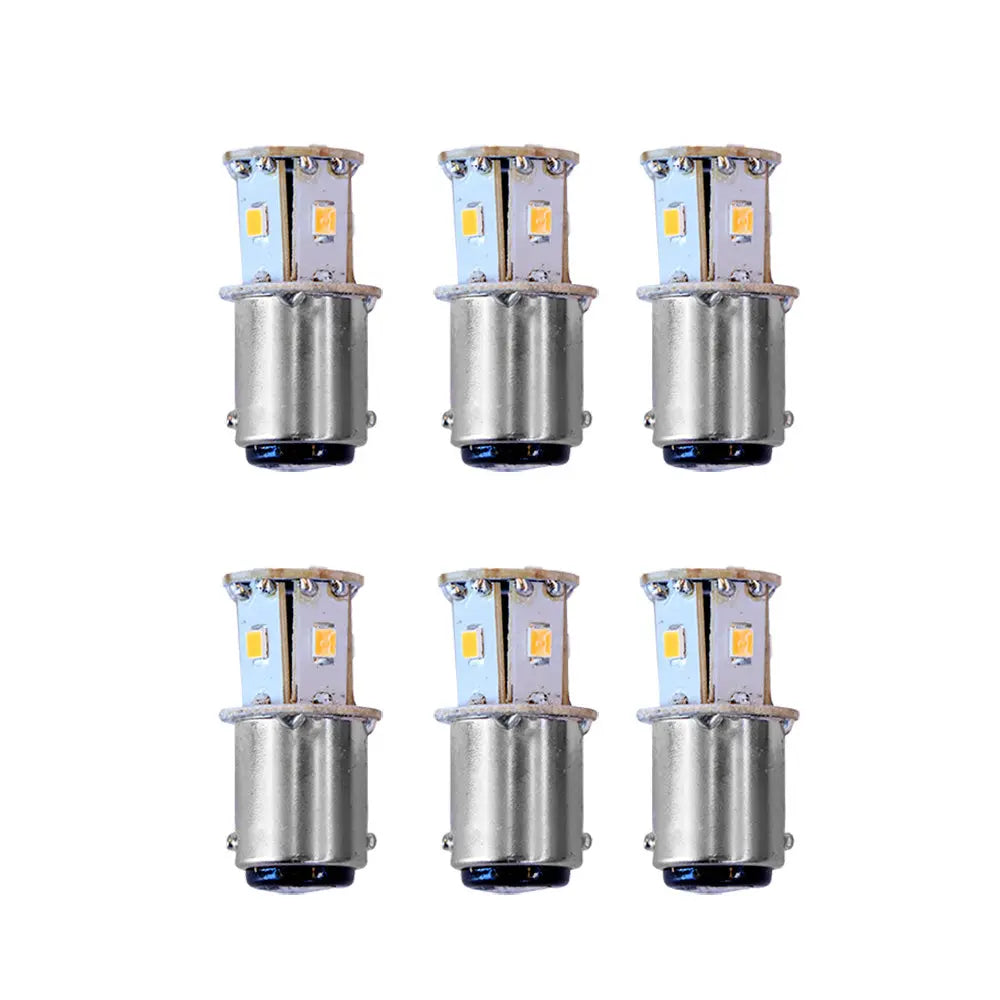 Scandvik 41158 Bulb Warm White 6-Pack - Bayonet Base Mini-Tower LED Replacement Light