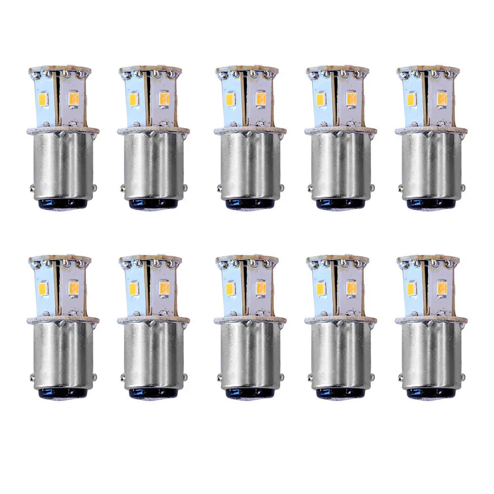 Scandvik 41172 Warm White LED Bulb 10-Pack for Mini-Tower Bayonet Base