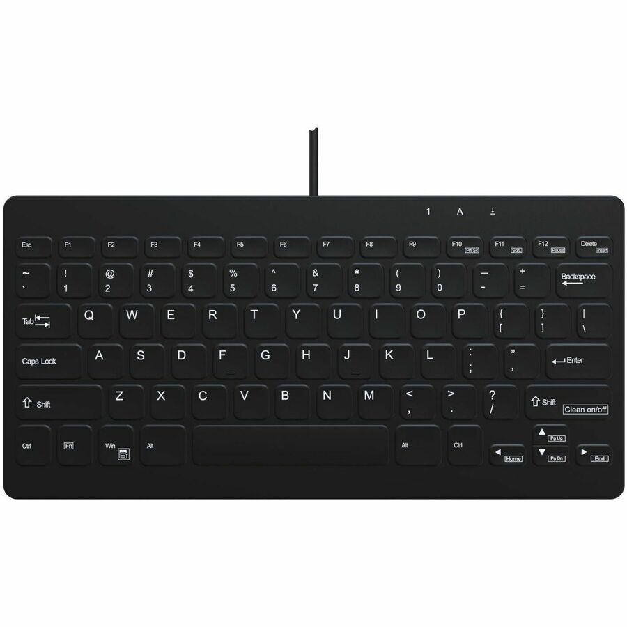 TG3 Electronics CK78 Compact Notebook-Style Medical Keyboard with USB Interface and Scissors Key Switches