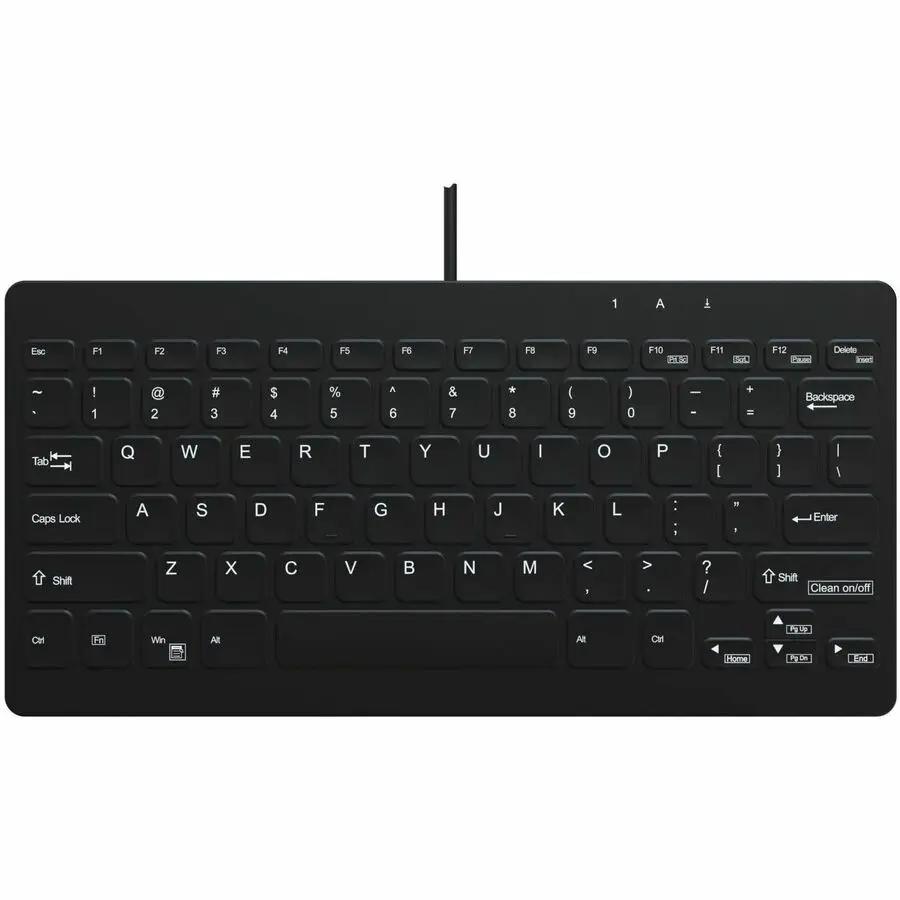 TG3 Electronics CK78 Compact Notebook-Style Medical Keyboard with USB Interface and Scissors Key Switches by TG3 Electronics