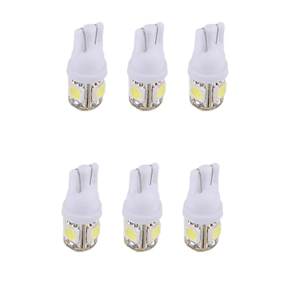 Scandvik 41159 Warm White LED Bulb 6-Pack - T10 Wedge Base, 12VDC, 75 Lumens