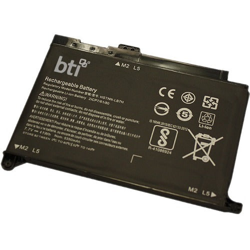 BTI Lithium Ion 2 Cell 7.7V Notebook Battery for HP Pavilion 15 and Envy Series - BP02XL-BTI