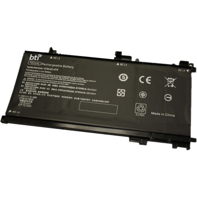 Battery Technology Inc. TE03XL-BTI Lithium-Ion 3-Cell 11.55V Notebook Battery for HP Laptops