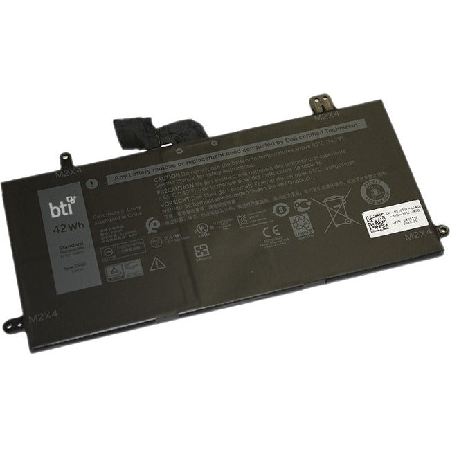 Battery Technology Inc. J0PGR-BTI Lithium-Ion 4-Cell 7.6V Notebook Battery for Dell Latitude 5285 & 5290