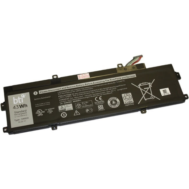 BTI LI-ION 3 Cell 11.1V Battery for Dell Chromebook 11 (3120) P22T – Reliable 3800mAh Rechargeable Replacement