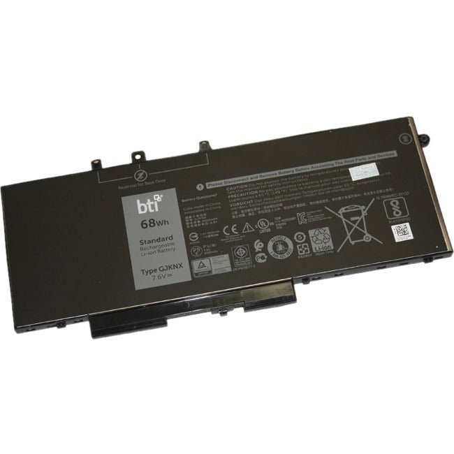 Battery Technology Inc. GJKNX-BTI Li-ion 4 Cell 7.6V Notebook Battery for Dell Latitude and Precision Series