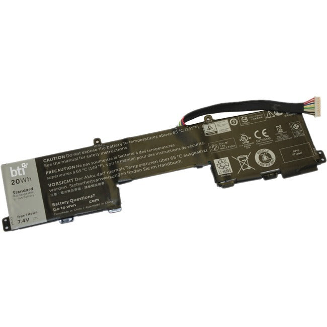 Battery Technology Inc. BTI TM9HP-BTI 7.4V 20Wh Lithium-Ion Battery for Dell Latitude 7350 Notebook