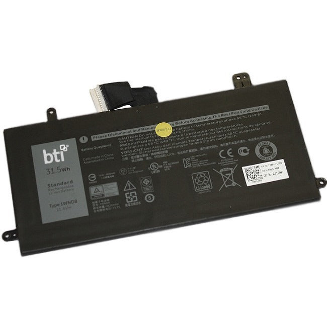 BTI LI-ION 3 Cell 11.4V Battery for Dell Latitude 5285 Notebook - Fast Charging & Reliable Power