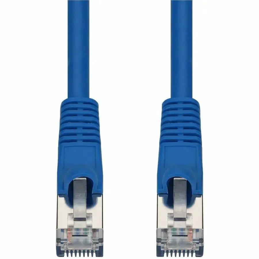 AddOn 6ft Blue CAT7 Shielded S/FTP PVC Ethernet Cable with RJ-45 Male Connectors by ADDON