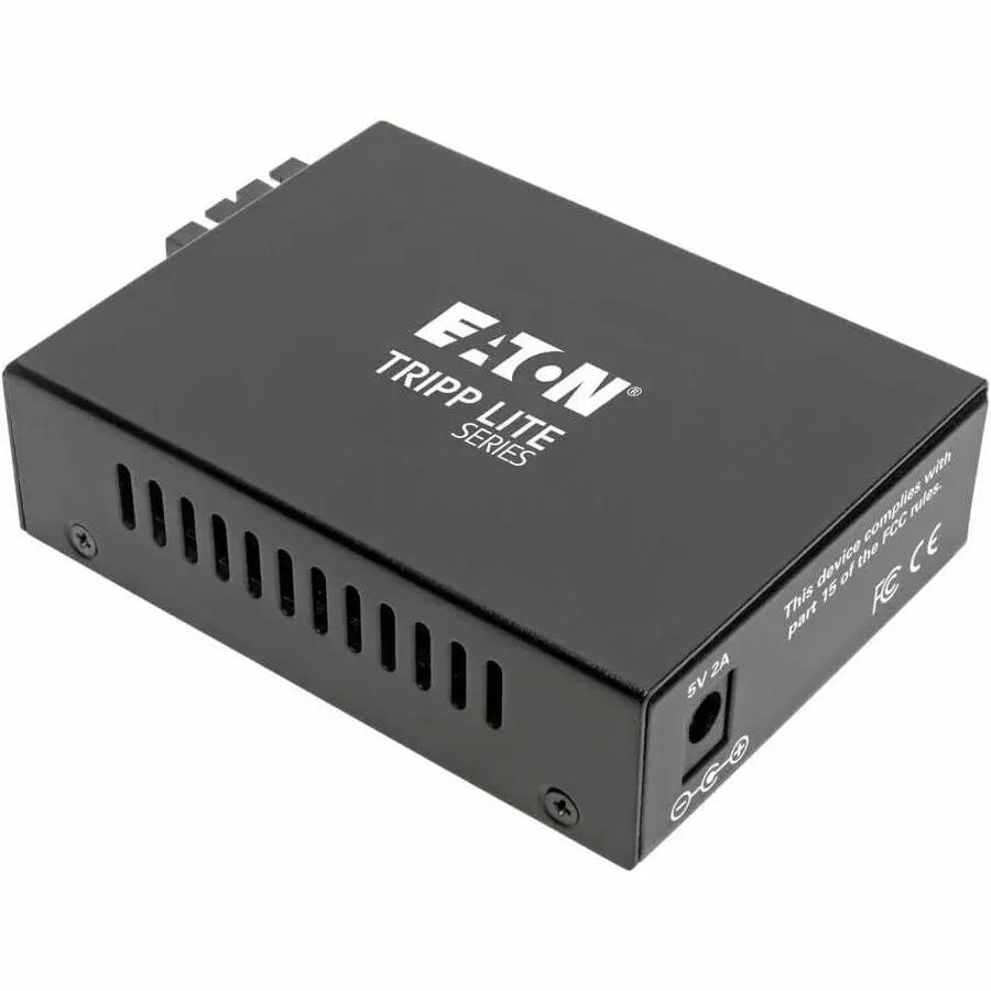 Eaton Tripp Lite Series N785-INT-SC-SM Gigabit Fiber Optic Media Converter for Extended Ethernet Networks