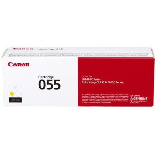 Canon 055 Original Laser Toner Cartridge - Yellow for Canon MF Series and LBP660
