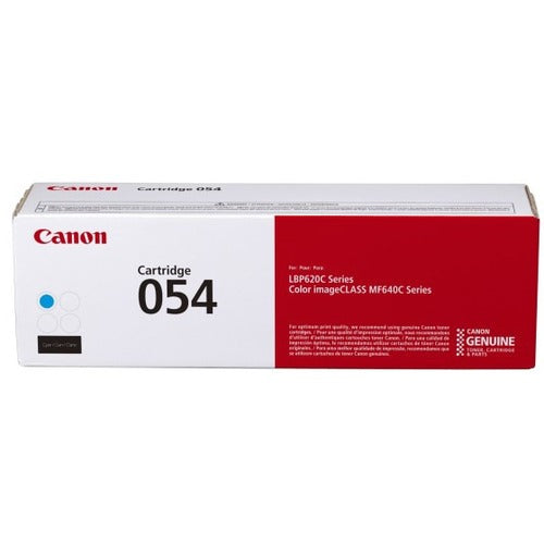 Canon 054 Original Laser Toner Cartridge – Cyan for Canon LBP622Cdw, MF644Cdw, and LBP620 Printers