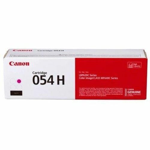 Canon 054H Original High Yield Magenta Laser Toner Cartridge for Canon ImageCLASS LBP622Cdw & MF644Cdw