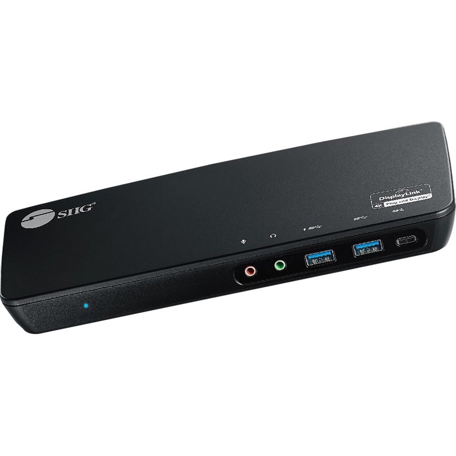 SIIG USB-C Triple 4K Video Docking Station with Power Delivery - Model JU-DK0B11-S1
