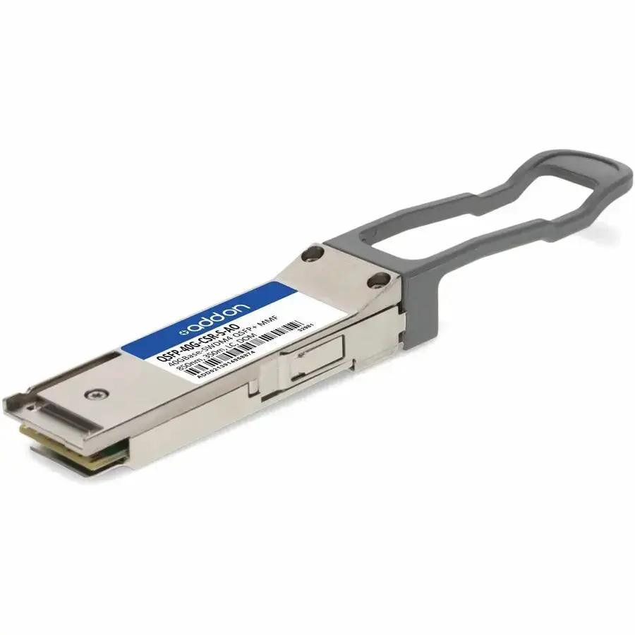 AddOn Cisco QSFP+ Module QSFP-40G-CSR-S-AO for Nexus 93180LC-EX Switch, 40GBase-SWDM4 Multi-Mode Fiber Transceiver by ADDON