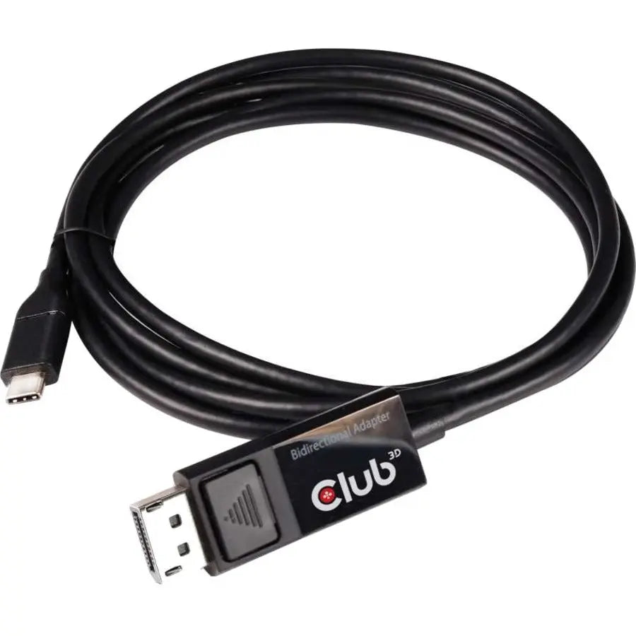 Club 3D CAC-1557 USB Type C to DisplayPort 1.4 Cable - 8K@60Hz, 4K@120Hz, HDR, 1.8m