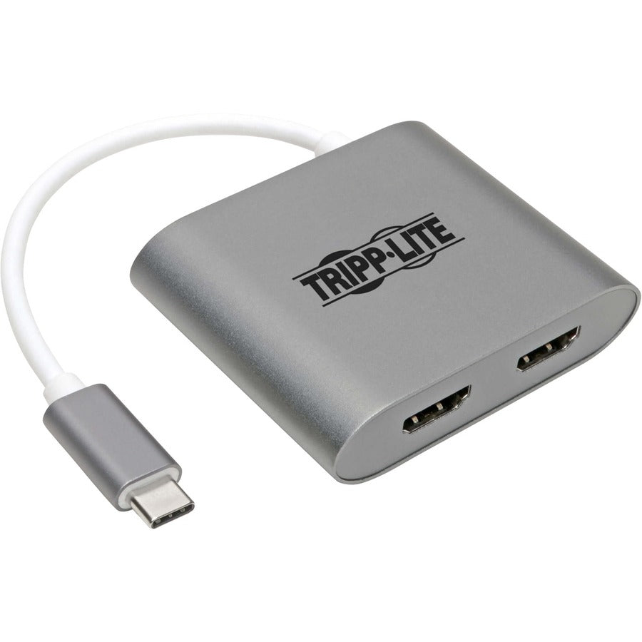 Eaton Tripp Lite Series U444-06N-2H-MST USB-C to Dual HDMI Adapter for 4K Video and Audio