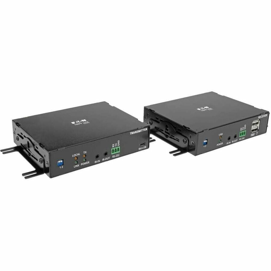 Eaton Tripp Lite Series B127F-1A1-SM-DD 4K DisplayPort Fiber Extender Kit for Long-Distance Video Transmission