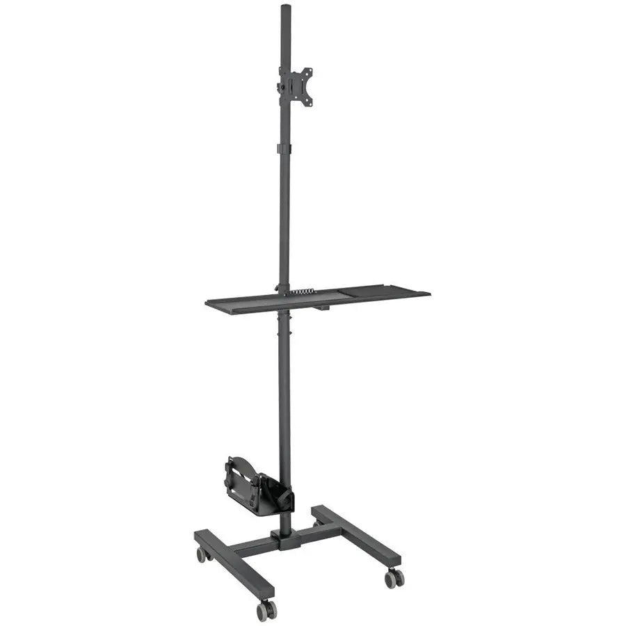 Eaton Corporation Tripp Lite DMCS1732S Mobile Adjustable-Height Workstation with Monitor Mount for 17-32 Inch Displays