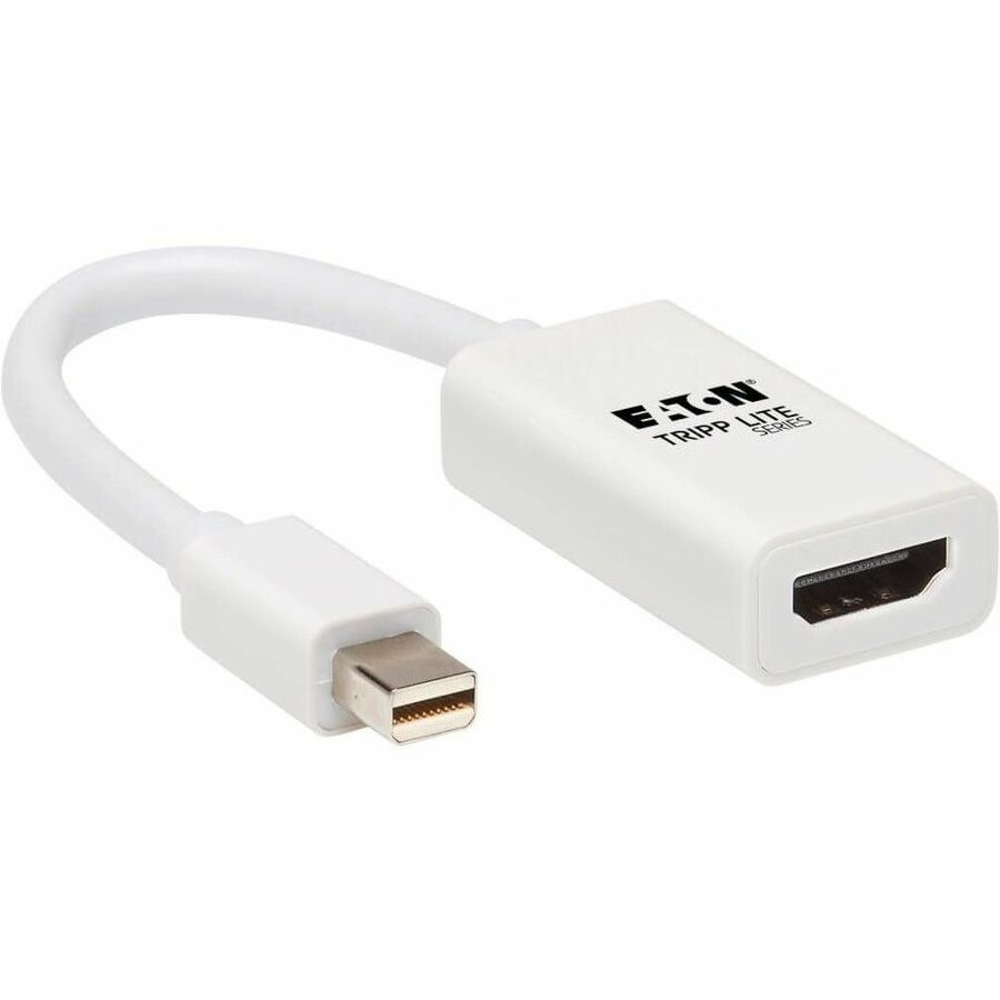 Eaton Tripp Lite Series Mini DisplayPort to HDMI Adapter P137-06N-HDR-W for 4K HDR Streaming