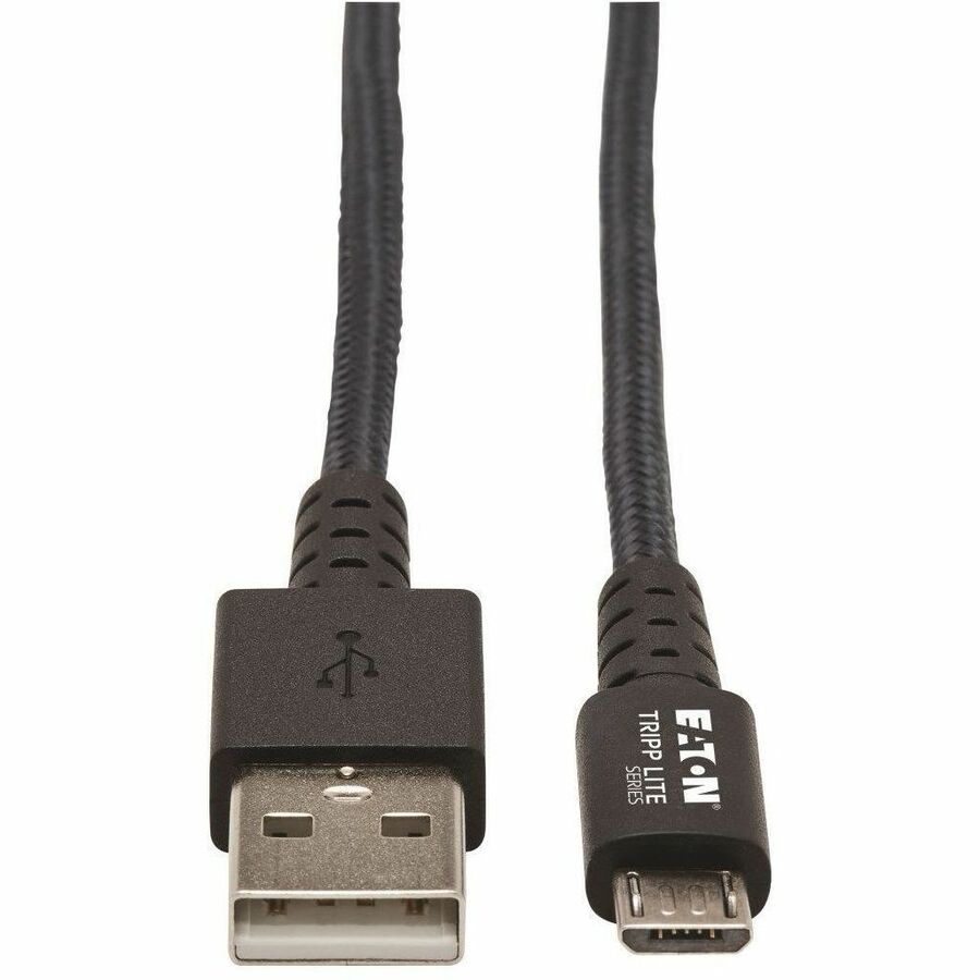 Eaton Tripp Lite Series U050-003-GY-MAX 3ft Micro-USB to USB Data Transfer Cable