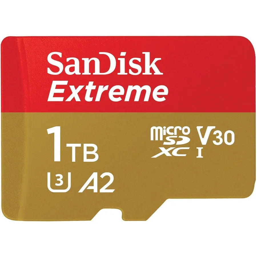 SanDisk Extreme microSD UHS-I Card - 1TB for High-Speed 4K UHD Video and App Performance