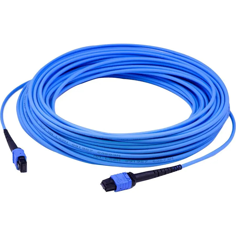 AddOn MPO F/F Patch Cable 70m OM4 Blue Fiber Optic Network Cable