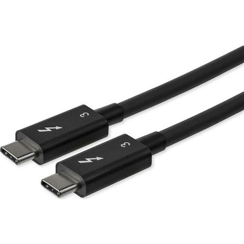 StarTech.com 0.8 m (2.7 ft) Thunderbolt 3 to Thunderbolt 3 Cable - 40Gbps Data Transfer, 100W Power Delivery, 4K/5K Video Support