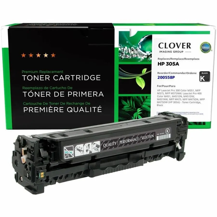 Clover Imaging Remanufactured Black Toner Cartridge for HP 305A (CE410A)