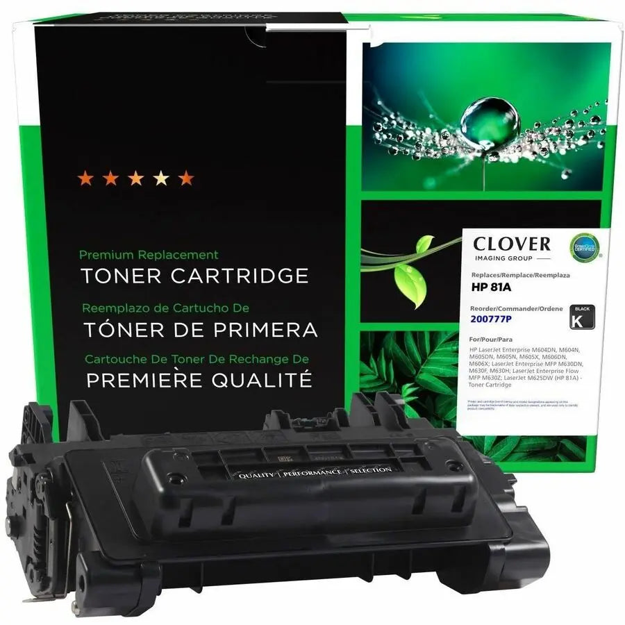 Clover Imaging Remanufactured HP 81A Black Toner Cartridge (CF281A) for HP LaserJet Printers