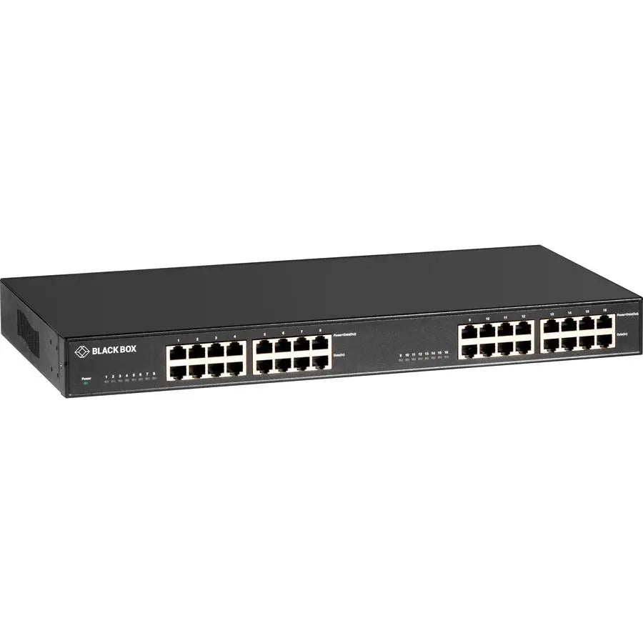 Black Box LPJ016A-T-R2 PoE+ Gigabit Ethernet Injector for High-Speed Network Devices