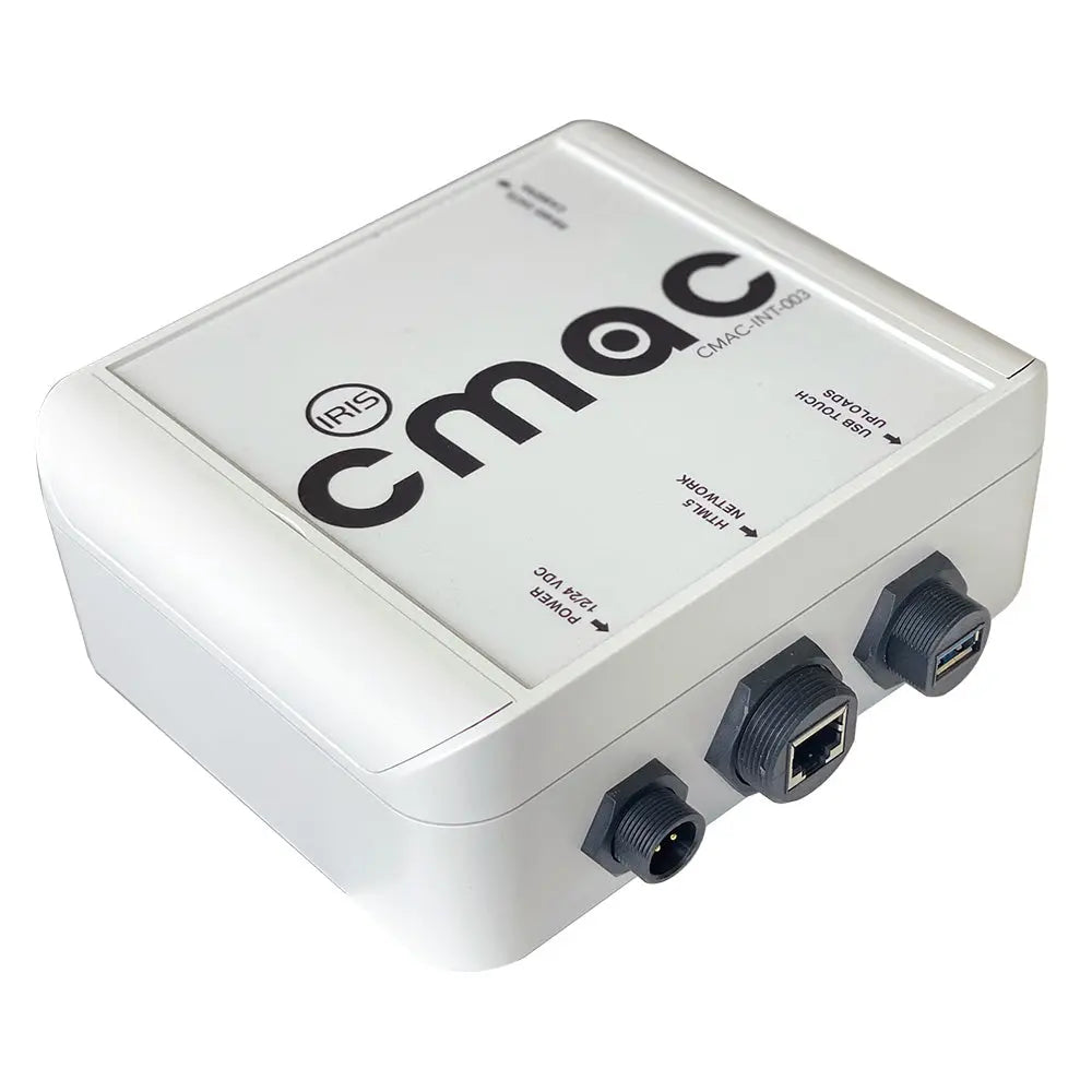 Iris Innovations CMAC-INT003A Interface Box for MFD Integration with IrisControl App for Garmin, Raymarine, Simrad, and Furuno
