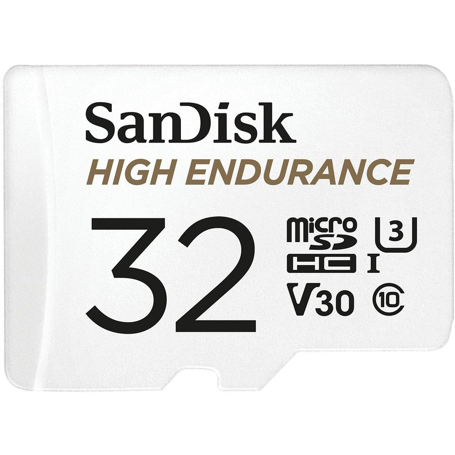 SanDisk High Endurance microSD Card 32GB for Dash Cams & Home Monitoring