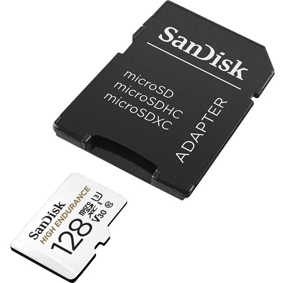 SanDisk High Endurance 128GB microSDXC Card for Dash Cams and Security Systems