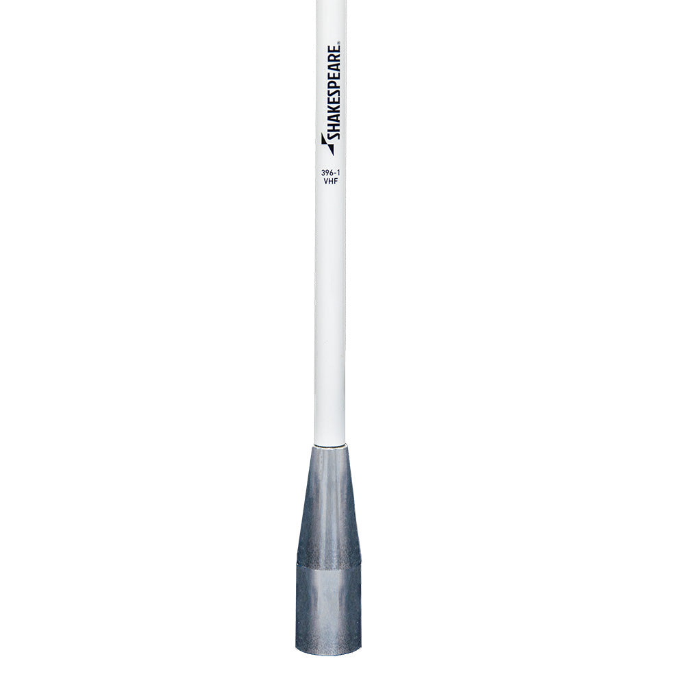 Shakespeare 396-1 5' VHF Marine Antenna with 15' RG-58 Cable and Chrome-Plated Ferrule