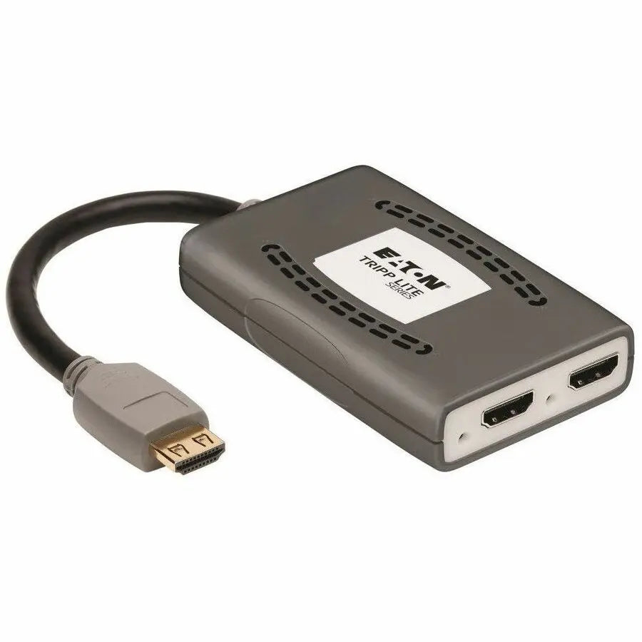 Eaton Tripp Lite Series B118-002-HDR-V2 2-Port HDMI 2.0 Splitter with Multi-Resolution Support