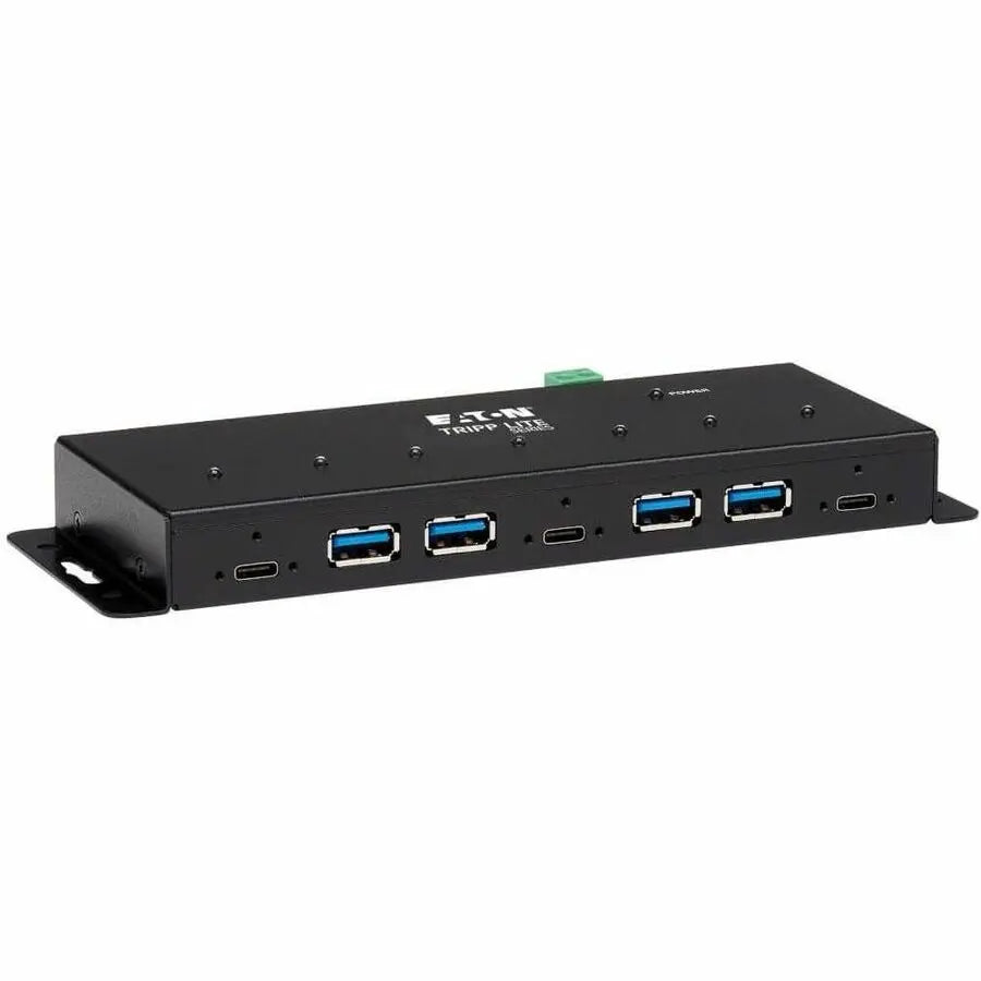 Eaton Tripp Lite Series U460-4A3C-IND 7-Port Industrial USB 3.1 Gen 2 Hub with Rugged Metal Housing