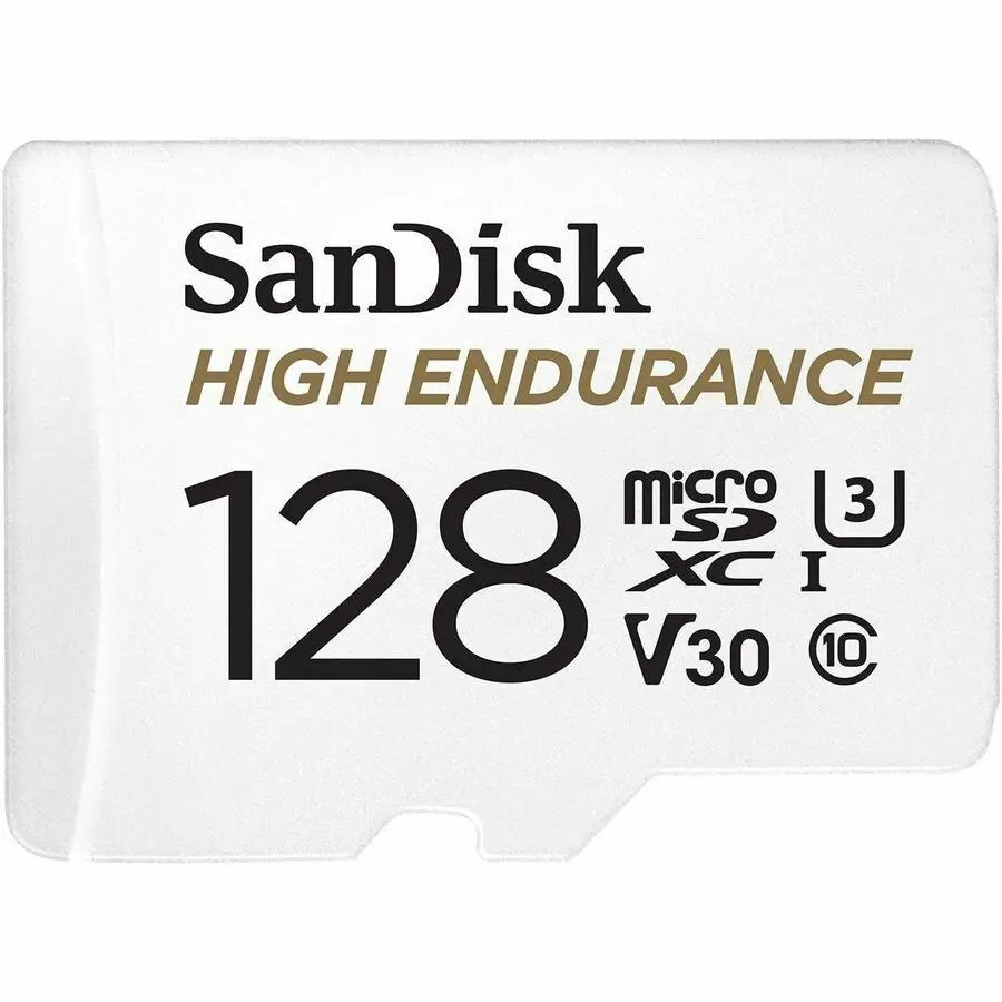 SanDisk High Endurance microSD Card 128GB – Reliable 4K & Full HD Recording for Dash Cams & Security Systems